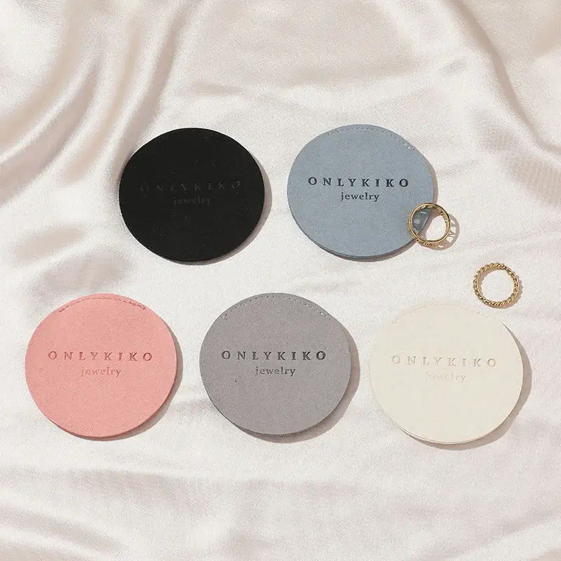Flap Round Jewelry Pouch Color